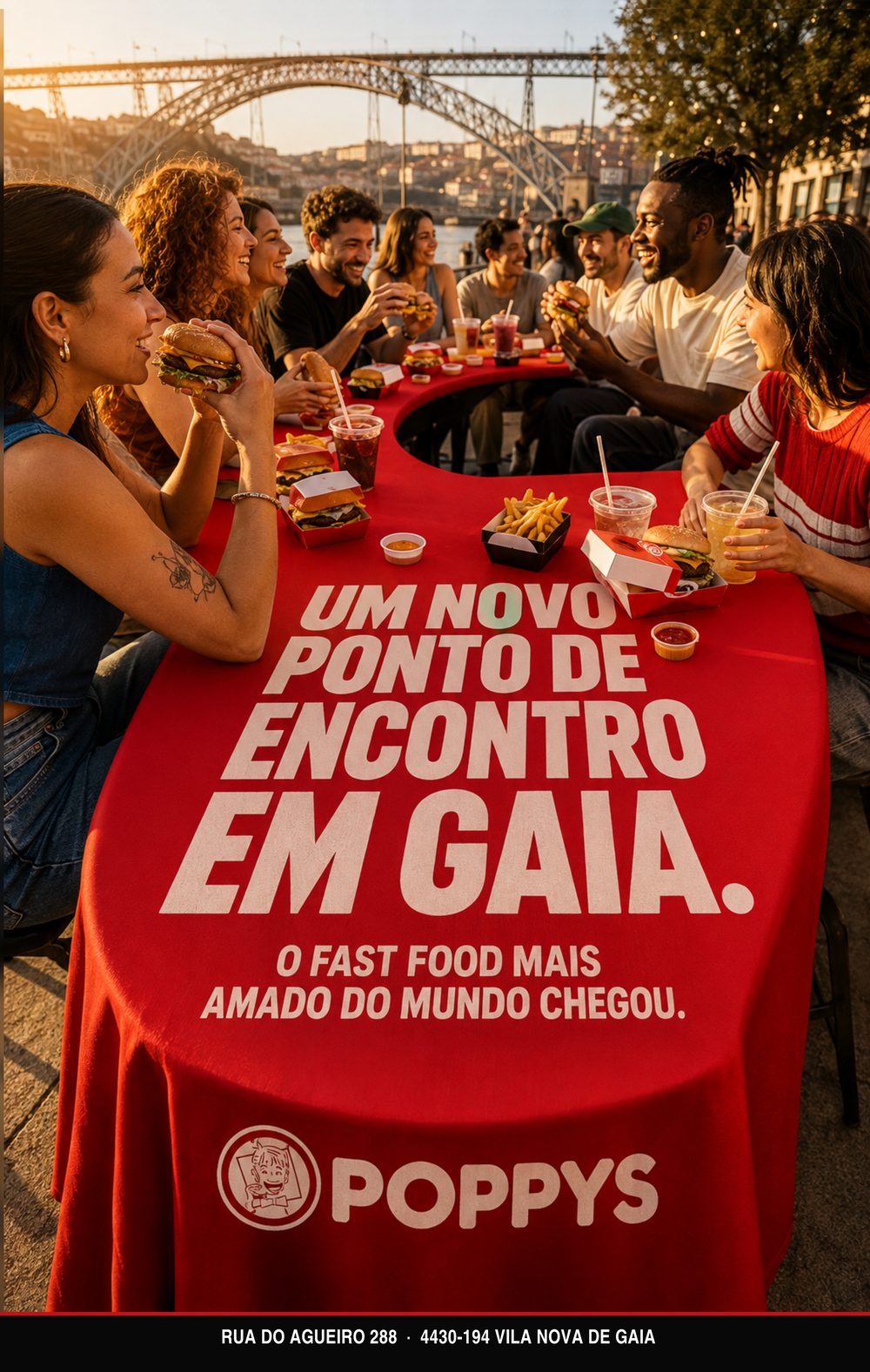 Cartaz: Um novo ponto de encontro em Gaia