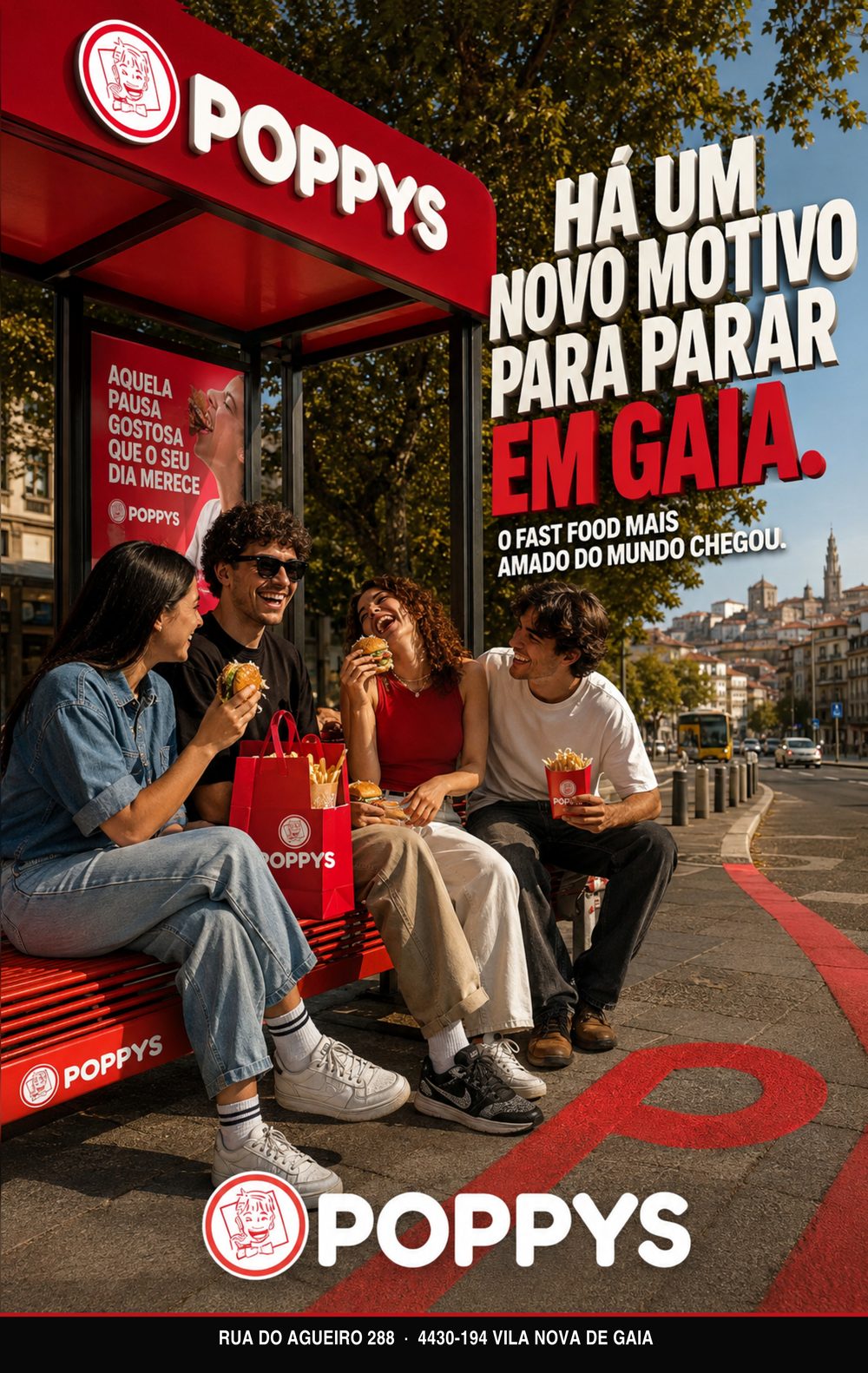 Cartaz: Há um novo motivo para parar em Gaia